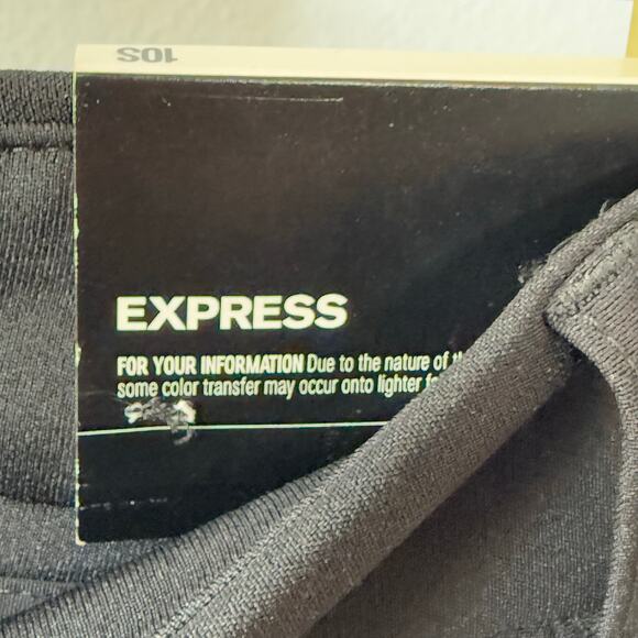 NWT Express Editor High Waisted Flare Trouser 10 Short - Picture 4 of 10